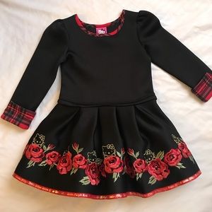Beautiful Hello kitty Roses Dress
